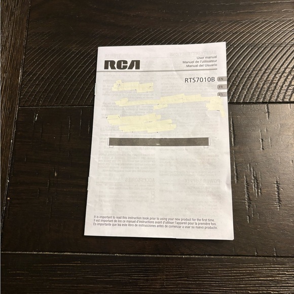 RCA home theater sound bar - Picture 10 of 10